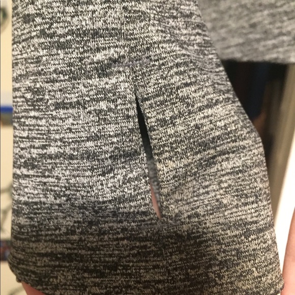 Cute zip up gray mesh jacket - Picture 4 of 6